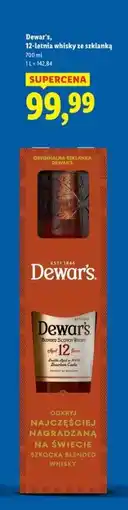 Lidl Dewar's, 12-letnia whisky ze szklanką oferta