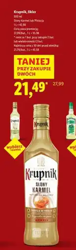Lidl Krupnik Likier oferta
