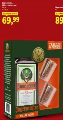 Lidl Jägermeister, likier z kieliszkami oferta