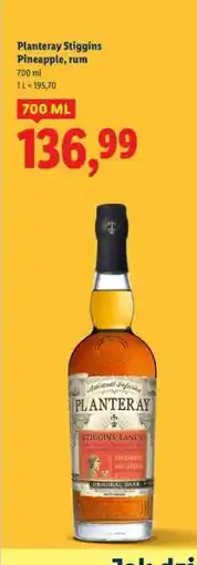 Lidl Planteray Stiggins Pineapple, rum oferta