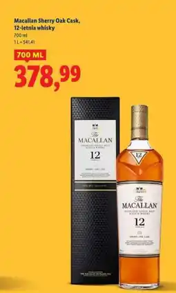 Lidl Macallan Sherry Oak Cask, 12-letná whisky oferta