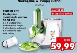 Kaufland SWITCH ON Elektryczna maszyna do warzyw SOGR 150 oferta