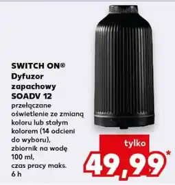 Kaufland SWITCH ON Dyfuzor zapachowy SOADV 12 oferta