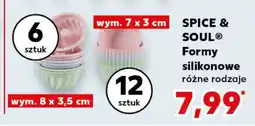 Kaufland SPICE & SOUL Formy silikonowe różne rodzaje oferta