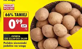 Biedronka Polskie ziemniaki jadalne na wage oferta