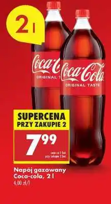 Biedronka Napój gazowany Coca-cola, 2l oferta