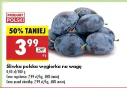 Biedronka Śliwka polska węgierka na wagę oferta