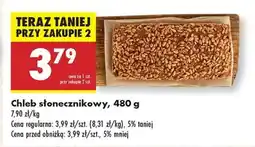 Biedronka Chleb słonecznikowy 480 g oferta