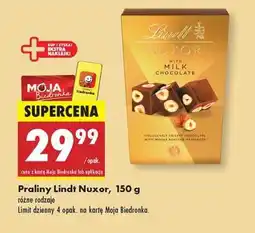 Biedronka Praliny Lindt Nuxor, 150 g oferta