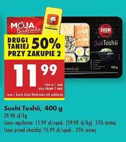Biedronka Sushi Toshii 400 g oferta