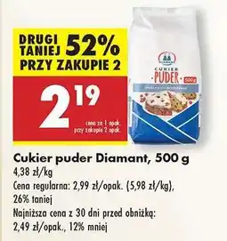 Biedronka Cukier puder Diamant 500 g oferta