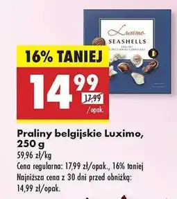 Biedronka Praliny belgijskie Luximo , 250 g oferta