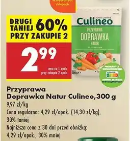 Biedronka Przyprawa Doprawka Natur Culineo, 300 g oferta