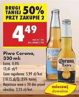 Biedronka Piwo Corona, 330 ml oferta