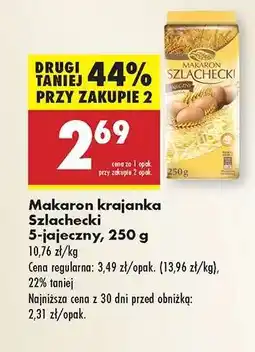 Biedronka Makaron krajanka Szlachecki 5-jajeczny, 250 g oferta