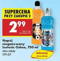 Biedronka Napój niegazowany Isotonic Oshee , 750 ml oferta
