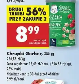 Biedronka Chrupki Gerber, 35 g oferta