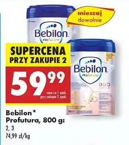 Biedronka Bebilon Profutura 800 g oferta