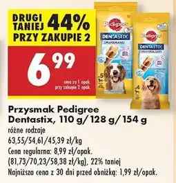 Biedronka Przysmak Pedigree Dentastix, 110 g/128 g/154 g oferta