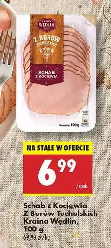 Biedronka Schab z Kociewia Z Borów Tucholskich Kraina Wędlin, 100 g oferta