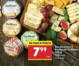 Biedronka Ser pleśniowy Bawarski Delikate 150 g oferta
