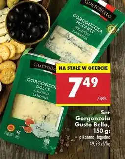 Biedronka Ser Gorgonzola Gusto Bello, 150 g oferta
