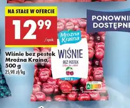 Biedronka Wiśnie bez pestek Mroźna Kraina, 500 g oferta