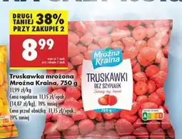 Biedronka Truskawka mrożona Mroźna Kraina, 750 g oferta