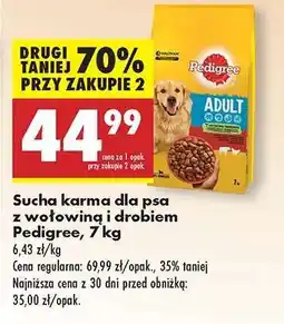 Biedronka Pedigree, 7 kg oferta
