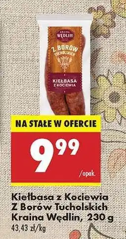 Biedronka Kiełbasa z Kociewia Z Borów Tucholskich Kraina Wędlin, 230 g oferta