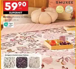 Biedronka Narzuta pikowana na łóżko oferta