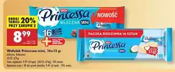 Biedronka Wafelek Princessa mini, 16x13 g oferta