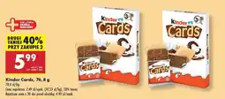 Biedronka Kinder Cards, 76,8 g oferta
