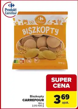 Carrefour Market Biszkopty okrągłe Carrefour oferta