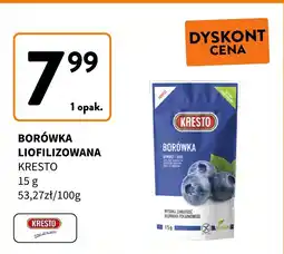 Intermarche Borówka liofilizowana 15 g Kresto oferta