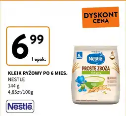 Intermarche Kleik ryżowy po 6 mies. Nestle oferta