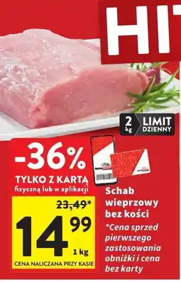Intermarche Schab wieprzowy bez kości 1 kg Intermarche oferta
