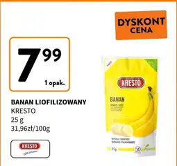 Intermarche Banan liofilizowany 25 g Kresto oferta