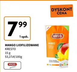Intermarche Mango liofilizowane 15 g Kresto oferta