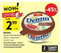 Intermarche Delma idealna do kanapek 450 g + 50 g extra oferta