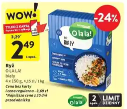 Intermarche Ryż O LA LA! biały 4 x 150 g oferta