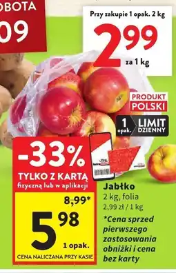 Intermarche Jabłka 2 kg Intermarche oferta