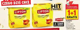Intermarche Herbata Lipton Yellow Label 92 torebki oferta