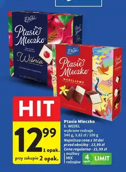 Intermarche Ptasie Mleczko E. Wedel 340g oferta