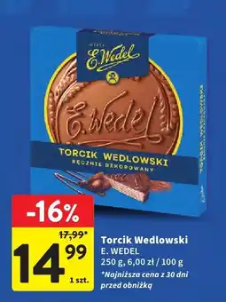 Intermarche Torcik Wedlowski E. Wedel 250g oferta