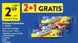 Intermarche Chałwa królewska E. Wedel 50g oferta