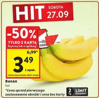 Intermarche Banan luz Intermarche oferta