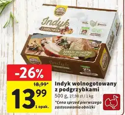 Intermarche Indyk wolnogotowany z podgrzybkami 500g Intermarche oferta