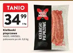 Intermarche Kiełbaski pieprzowe MADEJ WRÓBEL 0.6 kg oferta
