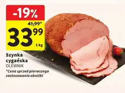 Intermarche Szynka cygańska OLEWNIK 1 kg oferta